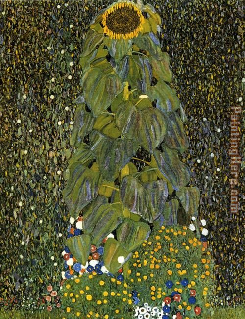Gustav Klimt The Sunflower